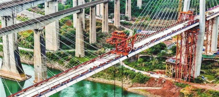 Avanço das obras da ferrovia mais rápida do mundo